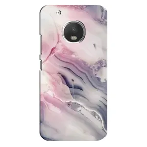 Мраморный чехол на Motorola MOTO G5 (VPrint) (Пурпурный Мрамор)