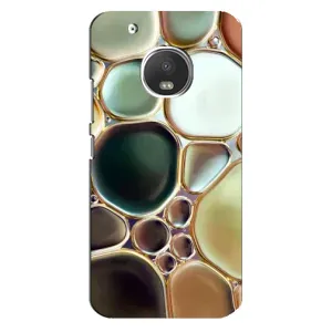 Мраморный чехол на Motorola MOTO G5 (VPrint) (Радужный Мрамор)