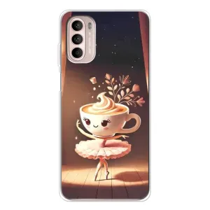 Чохол з мемом Тралалело тралала на Motorola MOTO G52 (Балерина капучина)