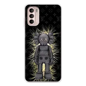 Чохли для Motorola MOTO G52 - Bearbrick Louis Vuitton (PREMIUMPrint) (Bearbrick LV)