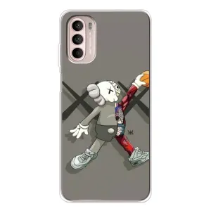 Чохли для Motorola MOTO G52 - Bearbrick Louis Vuitton (PREMIUMPrint) (Беарбрік Джордан)