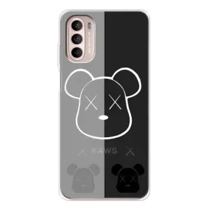Чохли для Motorola MOTO G52 - Bearbrick Louis Vuitton (PREMIUMPrint) (БеарБрік очі)