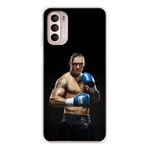 Чохол з картинкою Олександр Усик для Motorola MOTO G52 (Боксер Усик)