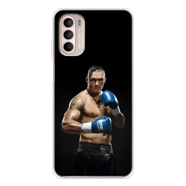 Чохол з принтом «Боксер Усик» для Motorola MOTO G52 Чохол з принтом «Боксер Усик» для Motorola MOTO G52