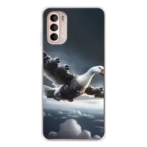 Чохол з мемом Тралалело тралала на Motorola MOTO G52 (Бомбардіні гусіні)