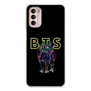 Чехлы BTS для Motorola MOTO G52 (AlphaPrint) (BTS стайл)