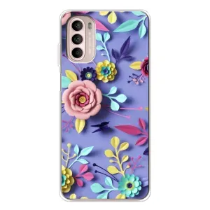 Чохли з квітами для Motorola MOTO G52 (VPrint) (Дизайн квітів)