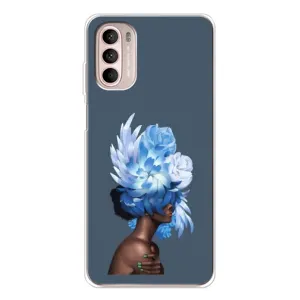 Чехлы (ART) Цветы на Motorola MOTO G52 (VPrint) (Квіти на голові)