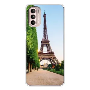 Чохол Ейфелева Вежа Motorola MOTO G52 - (AlphaPrint) (Дорога до Парижу)