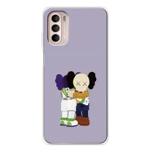 Чохли для Motorola MOTO G52 - Bearbrick Louis Vuitton (PREMIUMPrint) (Дружба Беарбрік)