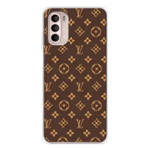 Чохли Луі Вітон для Motorola MOTO G52 (AlphaPrint - LOUIS VUITTON) (фон LOUIS VUITTON)
