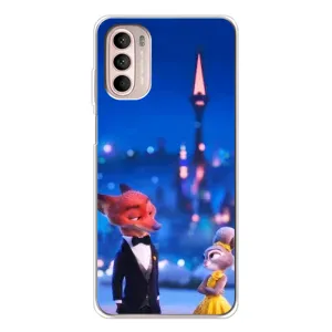 Чохол Зоотрополіс на Motorola MOTO G52 (Романтичний вечір Зоотрополіс)