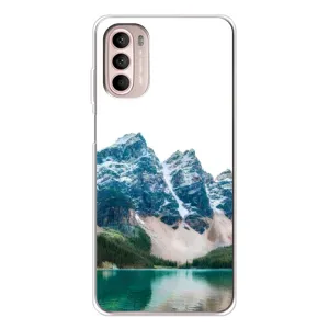 Силіконовий чохол з КАРТИНКАМИ літо для Motorola MOTO G52 (AlphaPrint) (Гори)