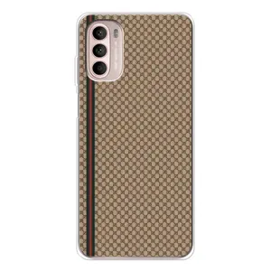 Чохли  GUCCI для Мото Джі 52 (AlphaPrint) (Гуччі полоса)
