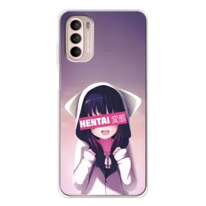 Чехлы Персонажи Аниме Наруто для Motorola MOTO G52 (AlphaPrint) (Hentai chan)