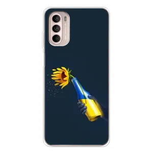 Чохол для Патріота України Motorola MOTO G52 - (AlphaPrint) (Коктель молотова)