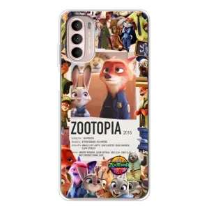 Чохол Зоотрополіс на Motorola MOTO G52 (Постер Зоотрополіс)