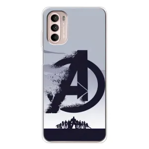 Чехлы с героями Марвел Motorola MOTO G52 (VPrint)