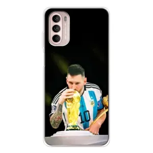 Чохли для Motorola MOTO G52 (Leo чемпіон) (AlphaPrint) (Кубок Мессі)