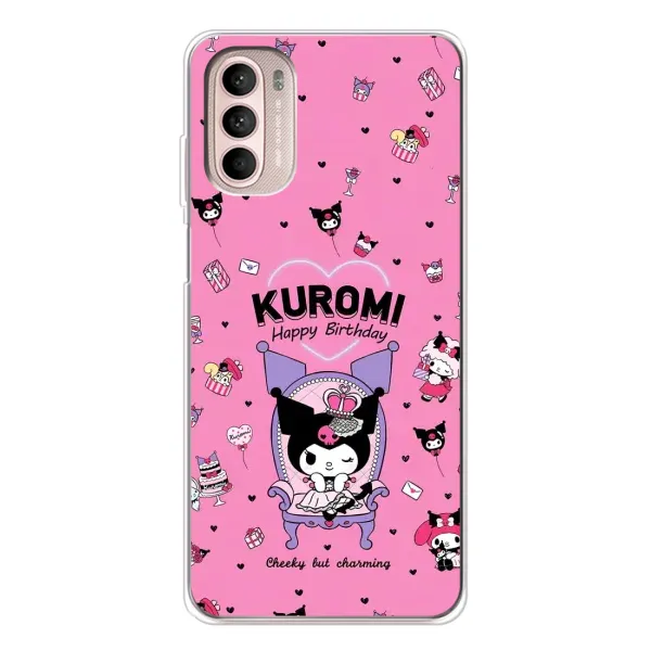 Чохол з принтом «KUROMI» для Motorola MOTO G52