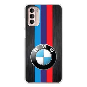 Чохол для Мото Джі 52 - з принтом БМВ (AlphaPrint) (Лого BMW)