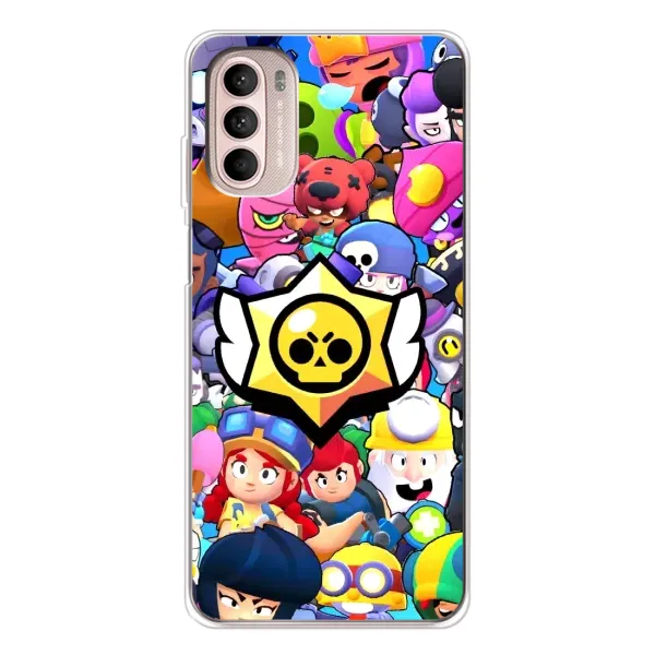Чехол с принтом «Лого Brawl Stars» для Motorola MOTO G52