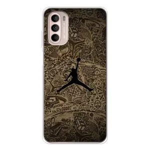 Чохли для Motorola MOTO G52 - з картинкою JORDAN (AlphaPrint) (Logo Jordan)