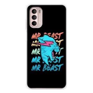Чехлы Мистер Бист для Мото Джи 52 (logo Mr beast)