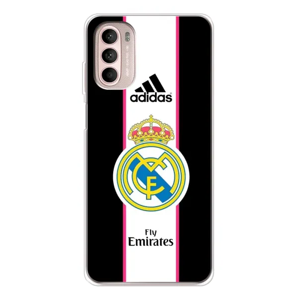 Чохол з принтом «лого Real Madrid» для Motorola MOTO G52