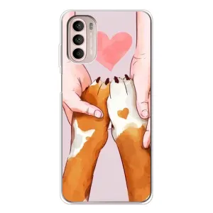 Чохли з собаками для Motorola MOTO G52 (VPrint) (Любовь до собак)