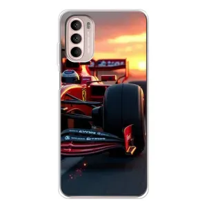 Чохол Формула1 на Motorola MOTO G52 (Макларен на заході)