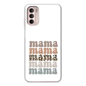 Чохли для мами на Motorola MOTO G52 (Текстовий колаж мама)