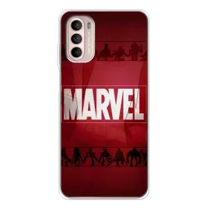 Чехол МАРВЕЛ для Мото Джи 52 (AlphaPrint) (MARVEL)