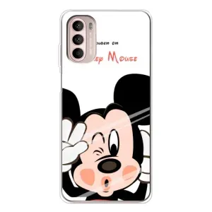 Міккі Маус чохол для Motorola MOTO G52 (AlphaPrint - Мультяшні) (Маус Міккі)