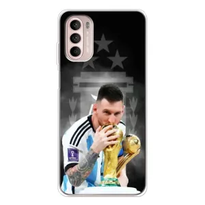 Чохли для Motorola MOTO G52 (Leo чемпіон) (AlphaPrint) (Мессі Чемпіон)