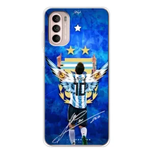 Чохли для Motorola MOTO G52 (Leo чемпіон) (AlphaPrint) (Мессі збірна)