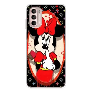 Чохол Disney Mouse Motorola MOTO G52 (PREMIUMPrint) (Мінні Маус ЛВ)