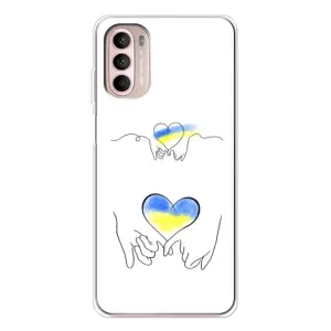 Чохол для Патріота України Motorola MOTO G52 - (AlphaPrint) (Мир Україні)