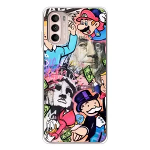 Чохли з крутими принтами для Motorola MOTO G52 - (PREMIUMPrint) (Monopoly man)