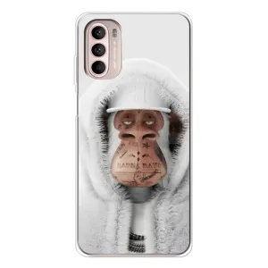 Чохли з Мавпами NFT для Motorola MOTO G52 (AlphaPrint) (мавпа NFT в тату)