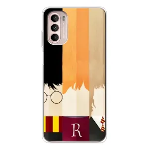 Чехлы с Гарри Поттером для Motorola MOTO G52 (AlphaPrint) (обложка Гарри Поттера)