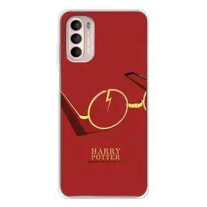 Чехлы с Гарри Поттером для Motorola MOTO G52 (AlphaPrint) (очки Гарри)