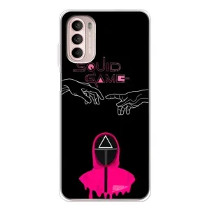 Чохол Гра в кальмара для Motorola MOTO G52 (Мінімалізм Гра кальмара)