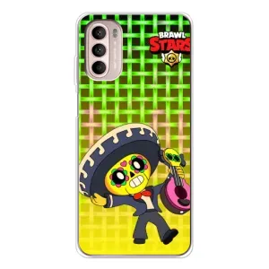 Чехлы Brawl Stars для Motorola MOTO G52 (AlphaPrint) (Поко в самбреро)
