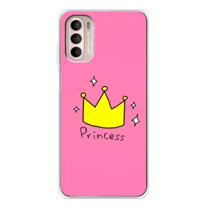 Чехол с принтом «Princess» для Motorola MOTO G52