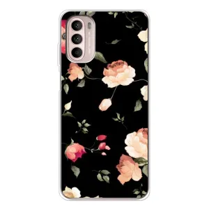Чохли з квітами для Motorola MOTO G52 (VPrint) (Трояндочки)