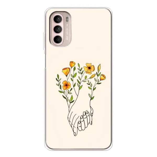 Чохол з принтом «Руки любві» для Motorola MOTO G52 Чохол з принтом «Руки любві» для Motorola MOTO G52