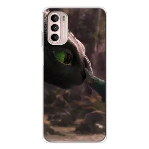 Чохол як приборкати дракона на Motorola MOTO G52 (Сцена з драконом)
