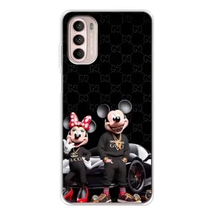 Чохол Disney Mouse Motorola MOTO G52 (PREMIUMPrint) (Родина Маусів)