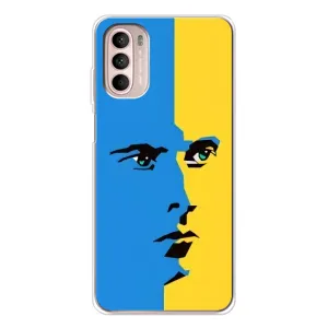 Украинские Чехлы для Motorola MOTO G52 с картинкой УПА (AlphaPrint) (Степан Бандера)